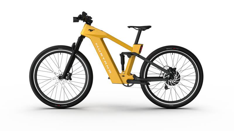 Ford Mustang eBike-E-bikes-Ford-S-Yellow Splash Metallic Tri-Coat-Nature Escape HQ