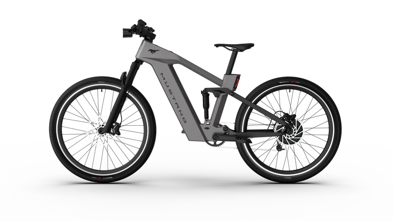 Ford Mustang eBike-E-bikes-Ford-S-Carbonized Gray Metallic Standard-Nature Escape HQ