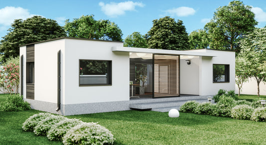 Urbana Casa Duo – 2 -Bedroom Luxury Modular Home Offset Living