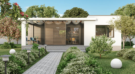 Urbana Casa Uno – 1-Bedroom Luxury Modular Home Offset Living