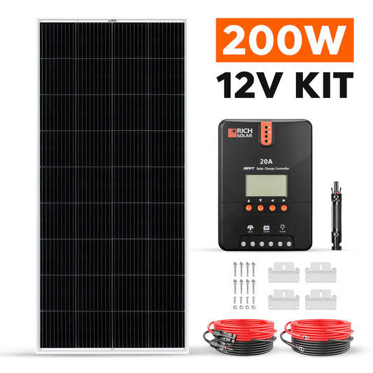 200 Watt Solar Kit Rich Solar