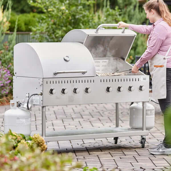Backyard Master 60" Stainless Steel Propane Grill Nature Escape HQ