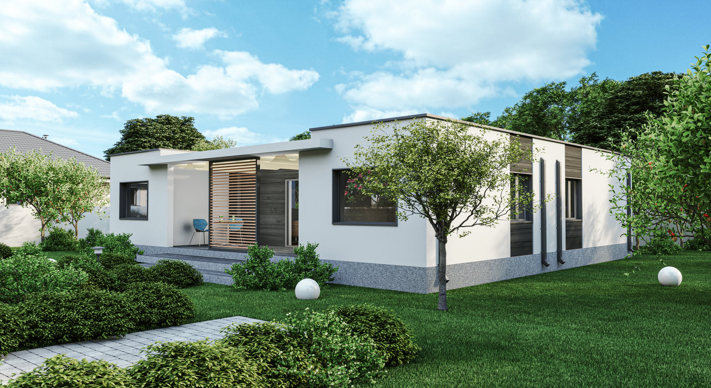 Urbana Casa Trio – 3 -Bedroom Luxury Modular Home Offset Living