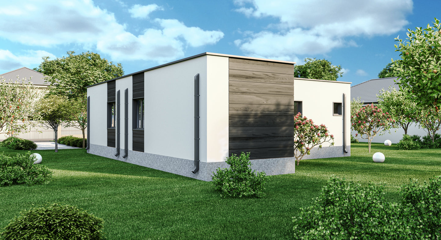 Urbana Casa Trio – 3 -Bedroom Luxury Modular Home Offset Living