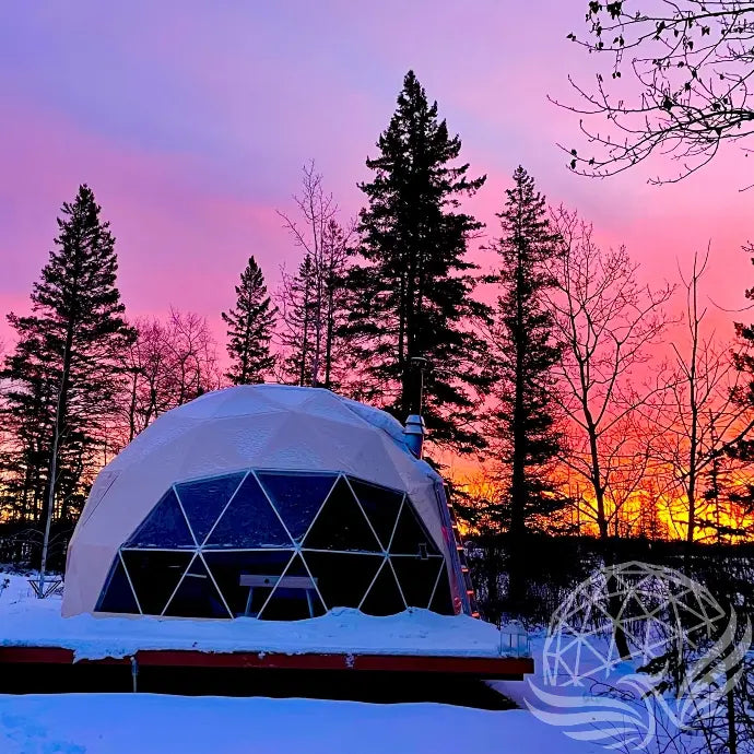 7M Deluxe Glamping Package Phoenyx Domes