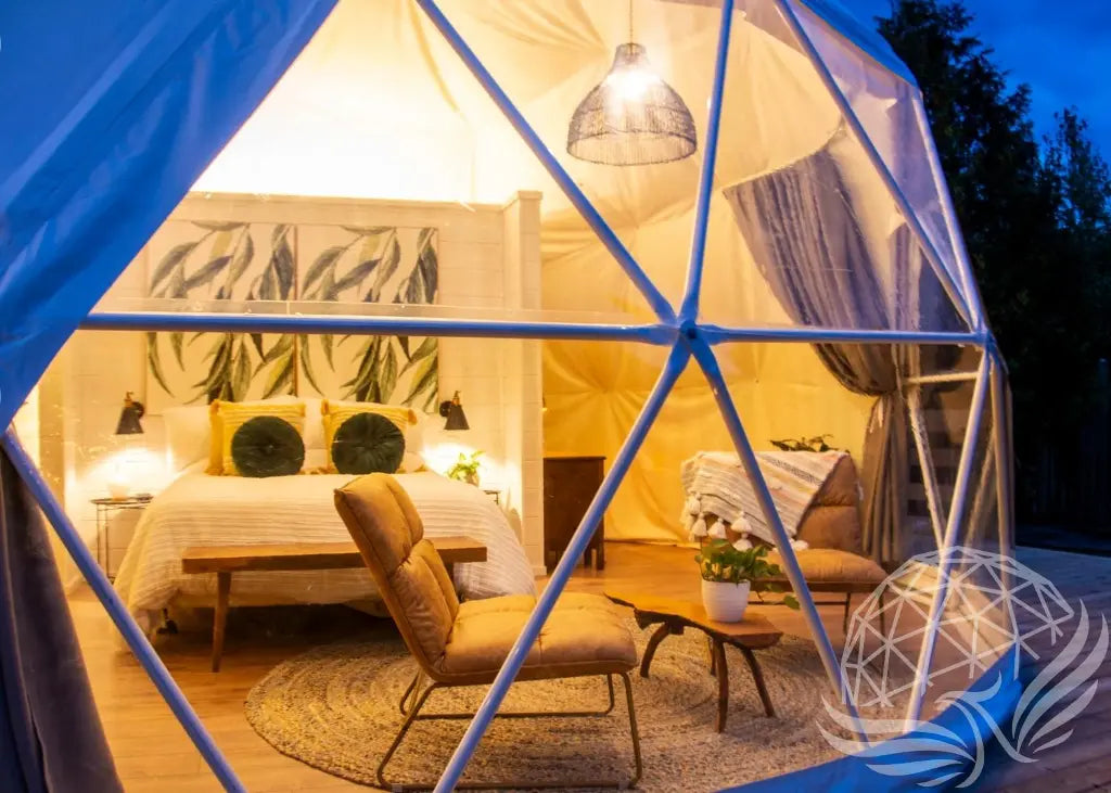 7M Deluxe Glamping Package Phoenyx Domes