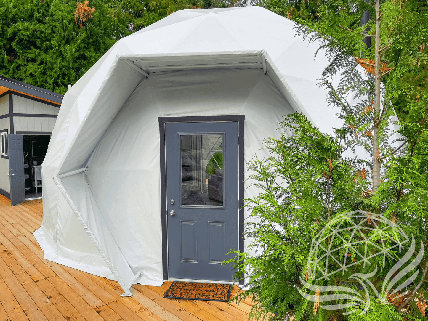 8M Deluxe Glamping Package - MF Phoenyx Domes