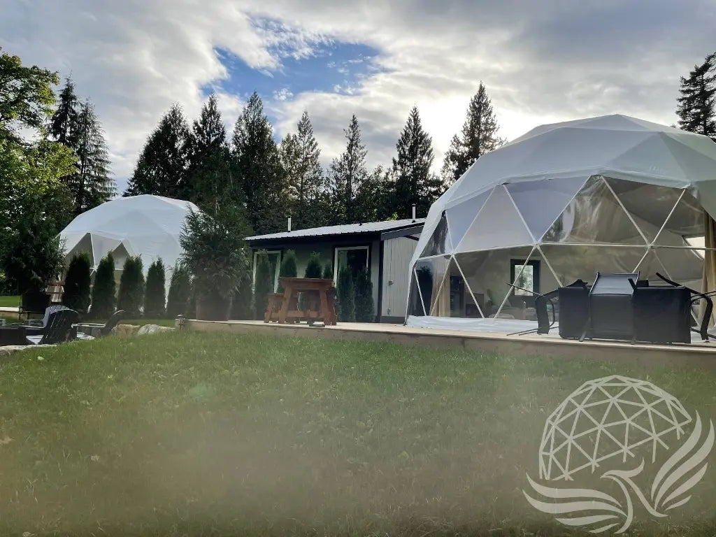 8M Deluxe Glamping Package - MF Phoenyx Domes