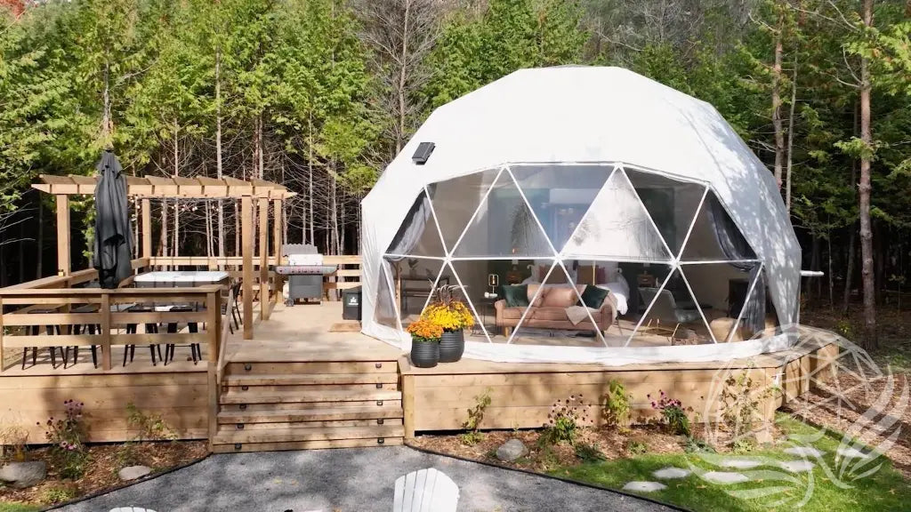 8M Deluxe Glamping Package - MF Phoenyx Domes