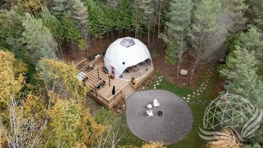 8M Deluxe Glamping Package - MF Phoenyx Domes