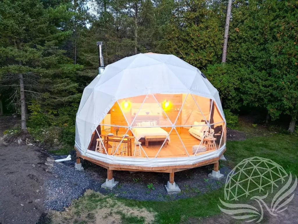 8M Deluxe Glamping Package - MF Phoenyx Domes