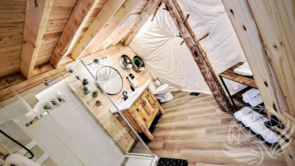 8M Deluxe Glamping Package - MF Phoenyx Domes