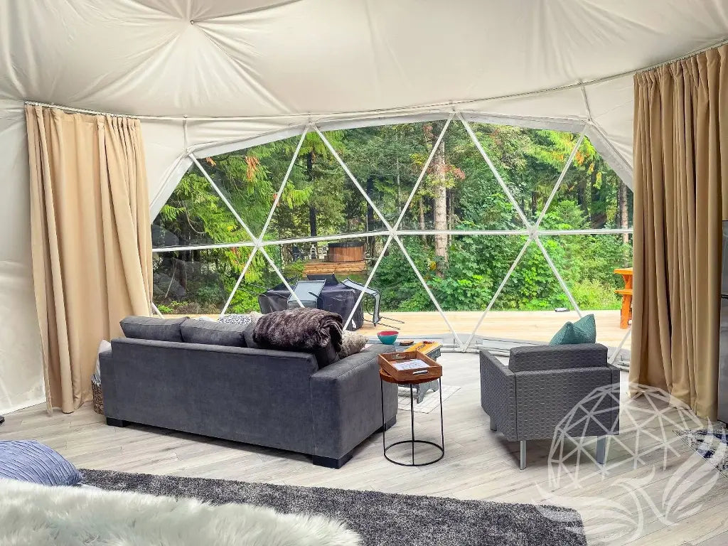 8M Deluxe Glamping Package - MF Phoenyx Domes