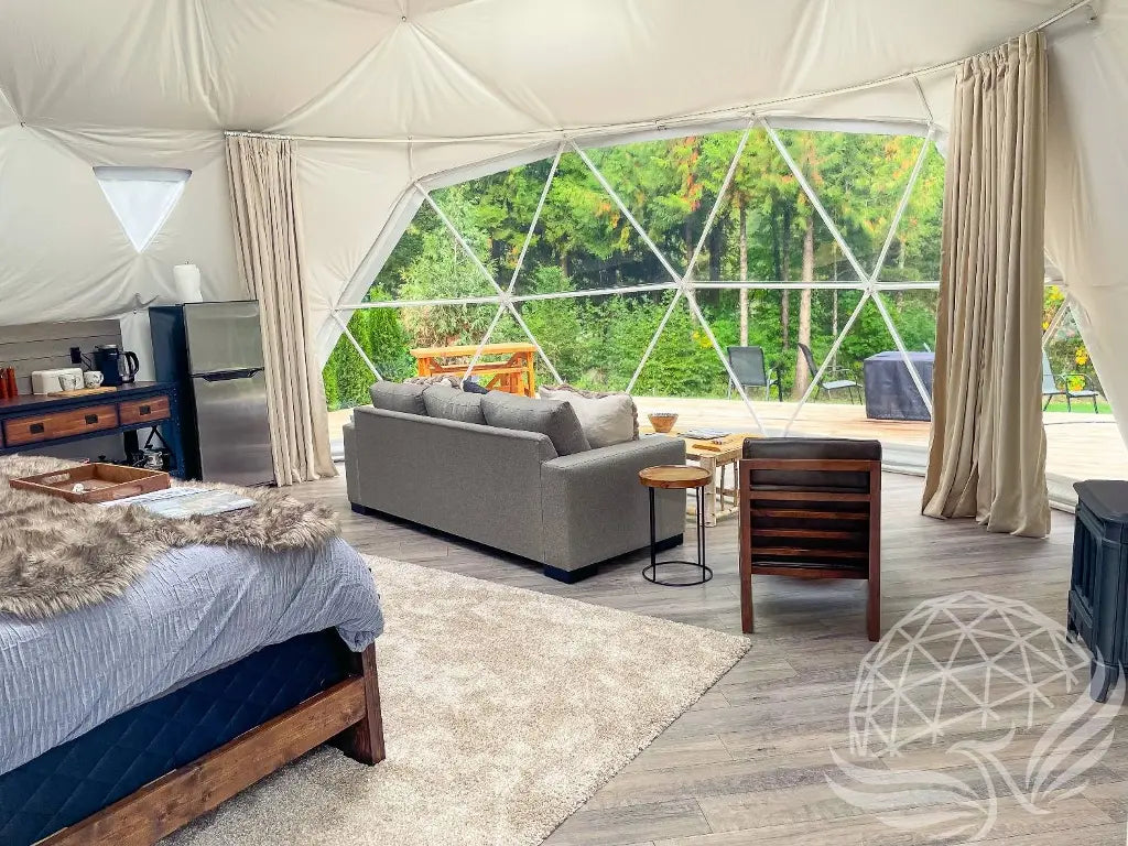8M Deluxe Glamping Package - MF Phoenyx Domes