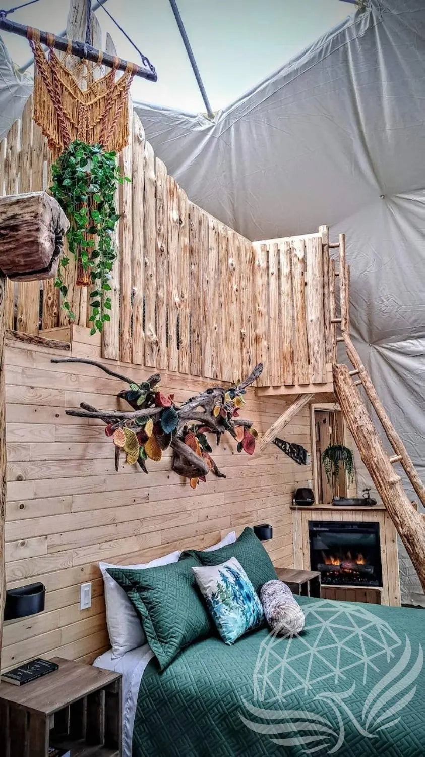 8M Deluxe Glamping Package - MF Phoenyx Domes