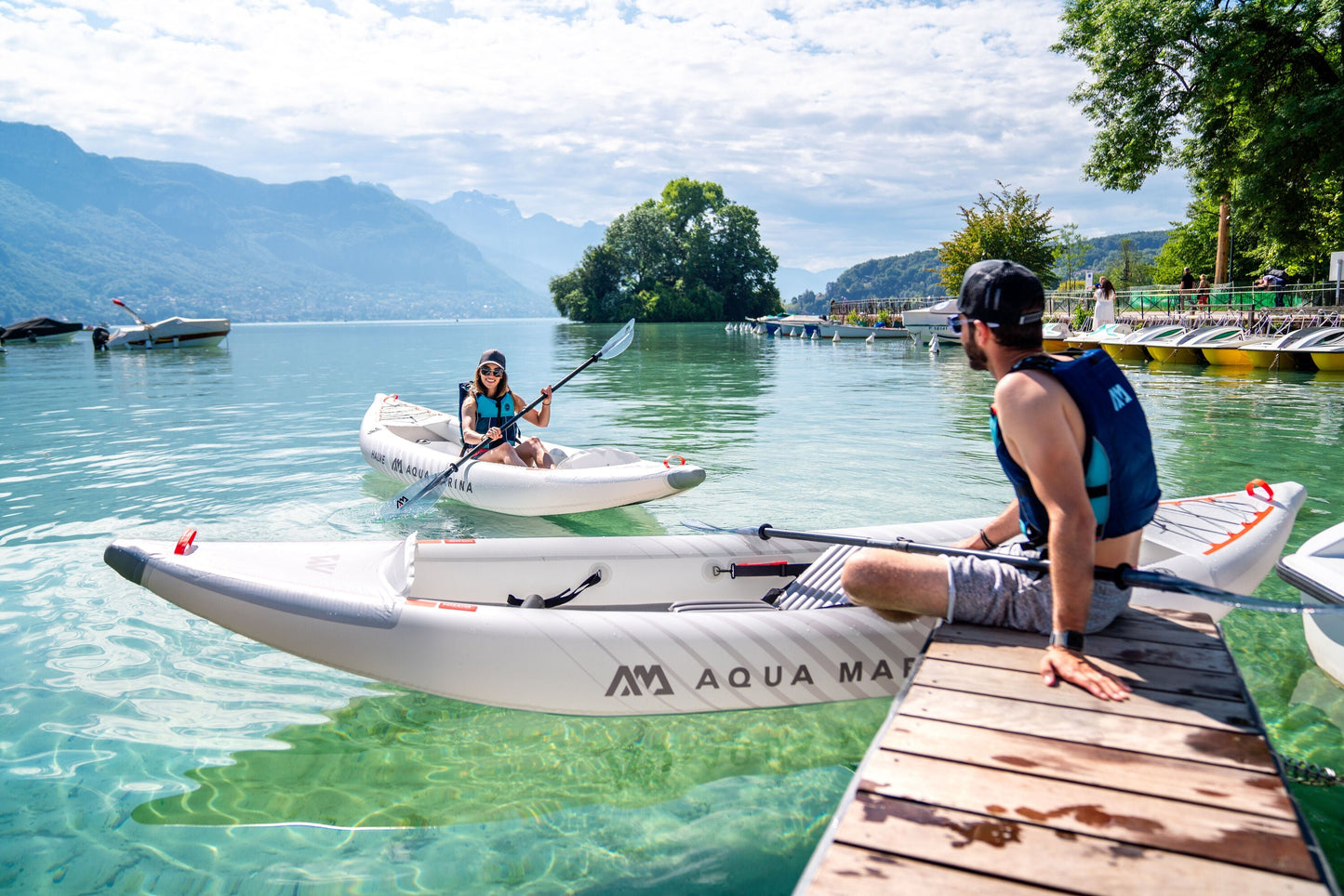 Aqua Marina Halve 13'1" Ultralight Inflatable Kayak Aqua Marina