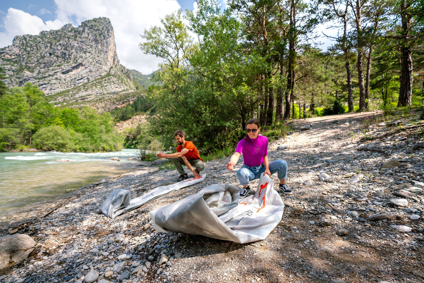 Aqua Marina Halve 13'1" Ultralight Inflatable Kayak Aqua Marina