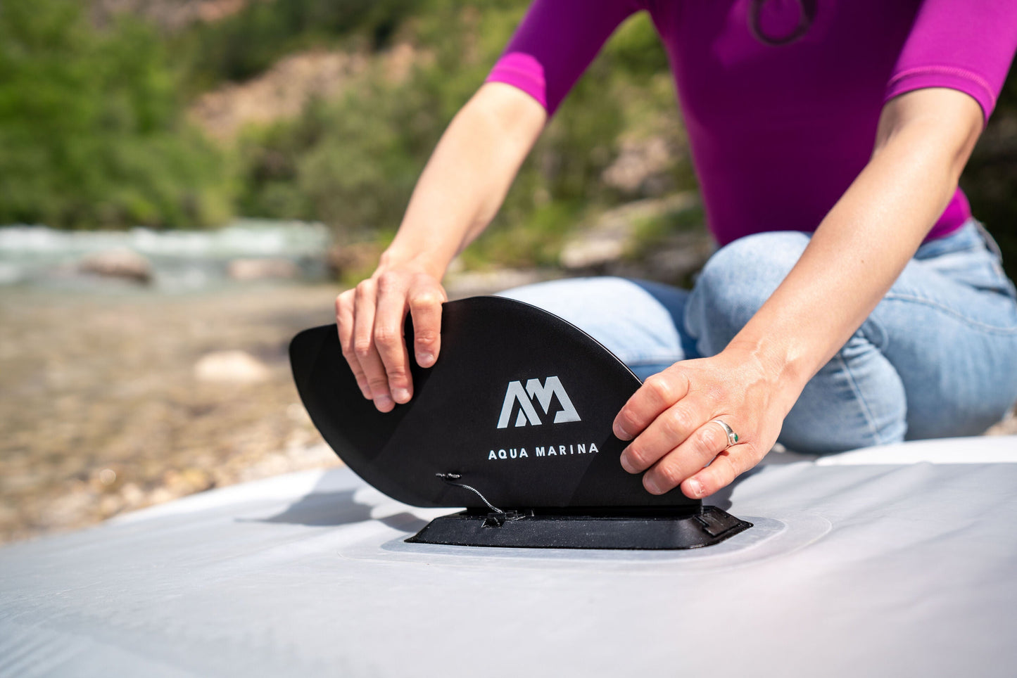 Aqua Marina Halve 13'1" Ultralight Inflatable Kayak Aqua Marina