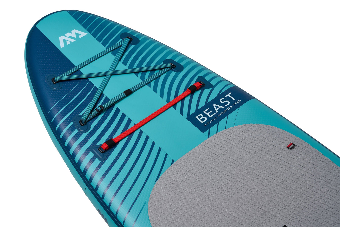 Beast (Aqua Splash) - Advanced All-around iSUP, 3.2m/15cm, with carbon/fiberglass hybrid PASTEL paddle and coil leash Aqua Marina