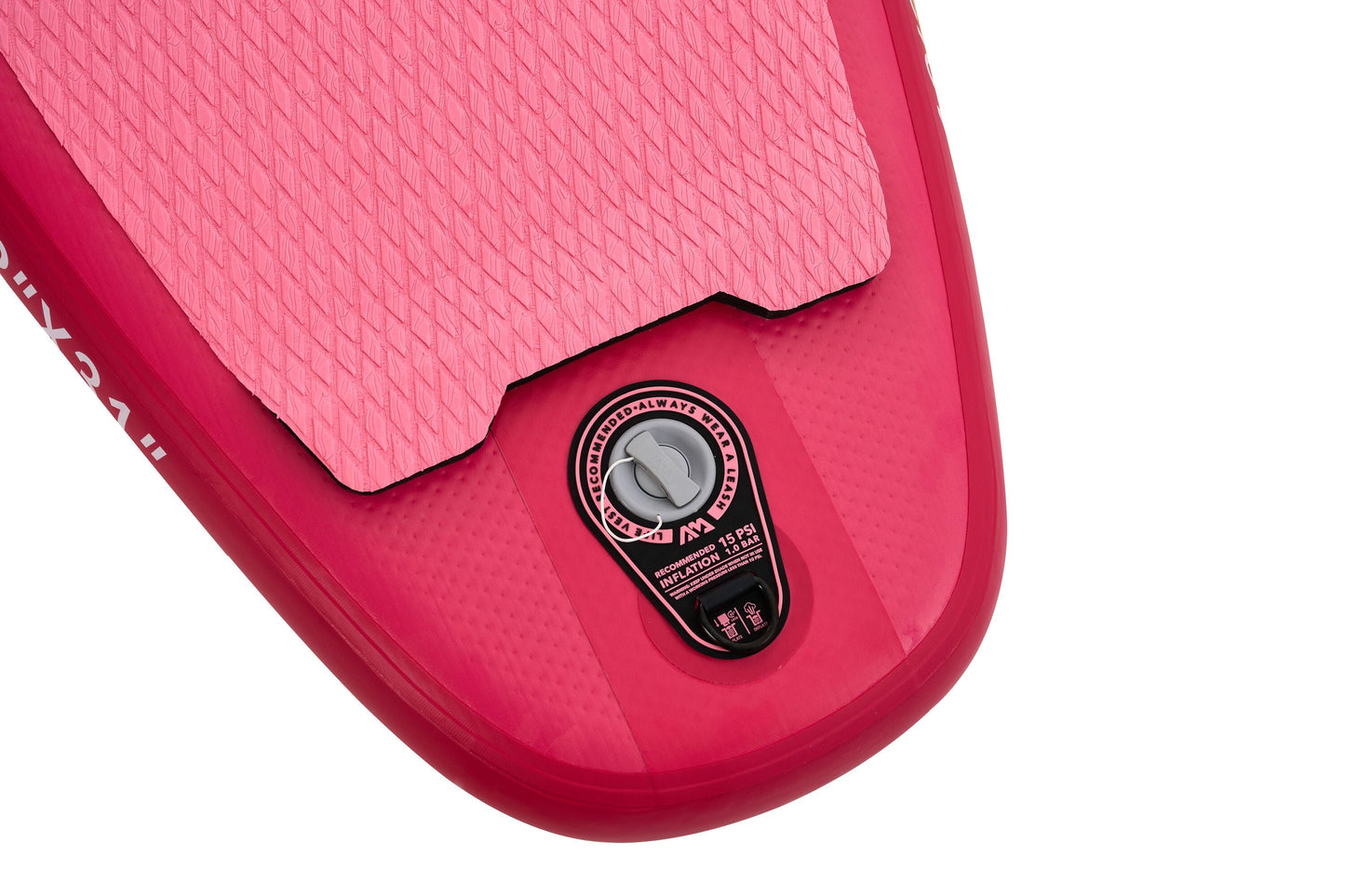 Coral (Raspberry) - Advanced All-around iSUP, 3.1m/12cm, with carbon/fiberglass hybrid PASTEL paddle, coil leash and carry strap Aqua Marina