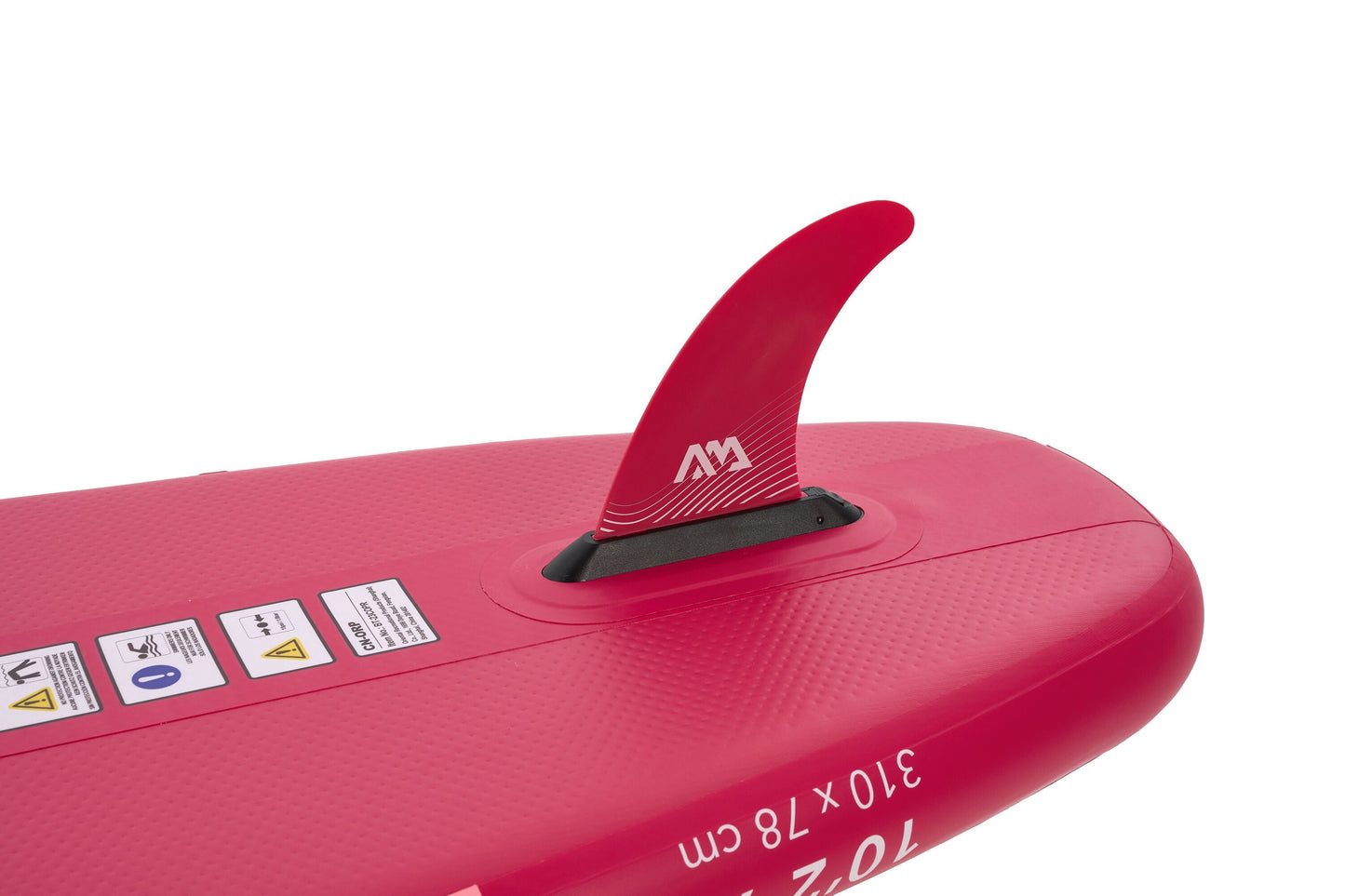 Coral (Raspberry) - Advanced All-around iSUP, 3.1m/12cm, with carbon/fiberglass hybrid PASTEL paddle, coil leash and carry strap Aqua Marina