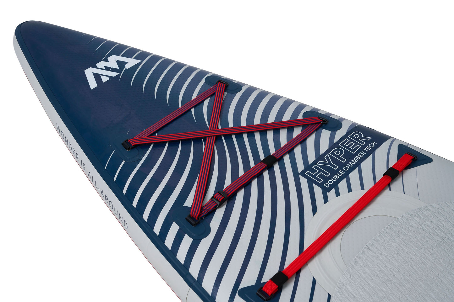 Aqua Marina Hyper 11'6" (Navy) – Touring iSUP, 3.5m/15cm, with Coil Leash Aqua Marina