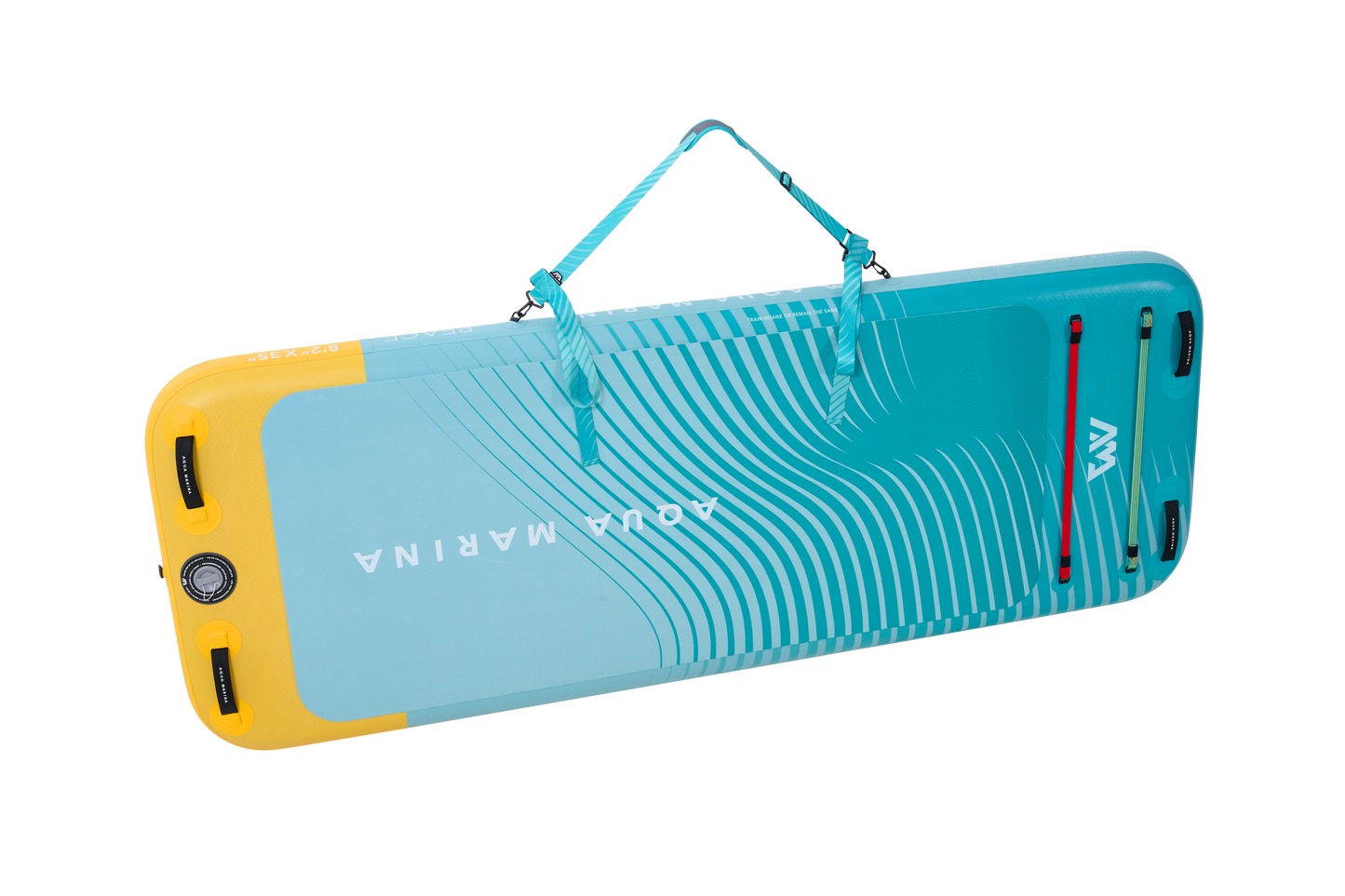 Aqua Marina Peace 8'2" – Inflatable Fitness Mat, 2.5m/15cm, with Carry Strap Aqua Marina