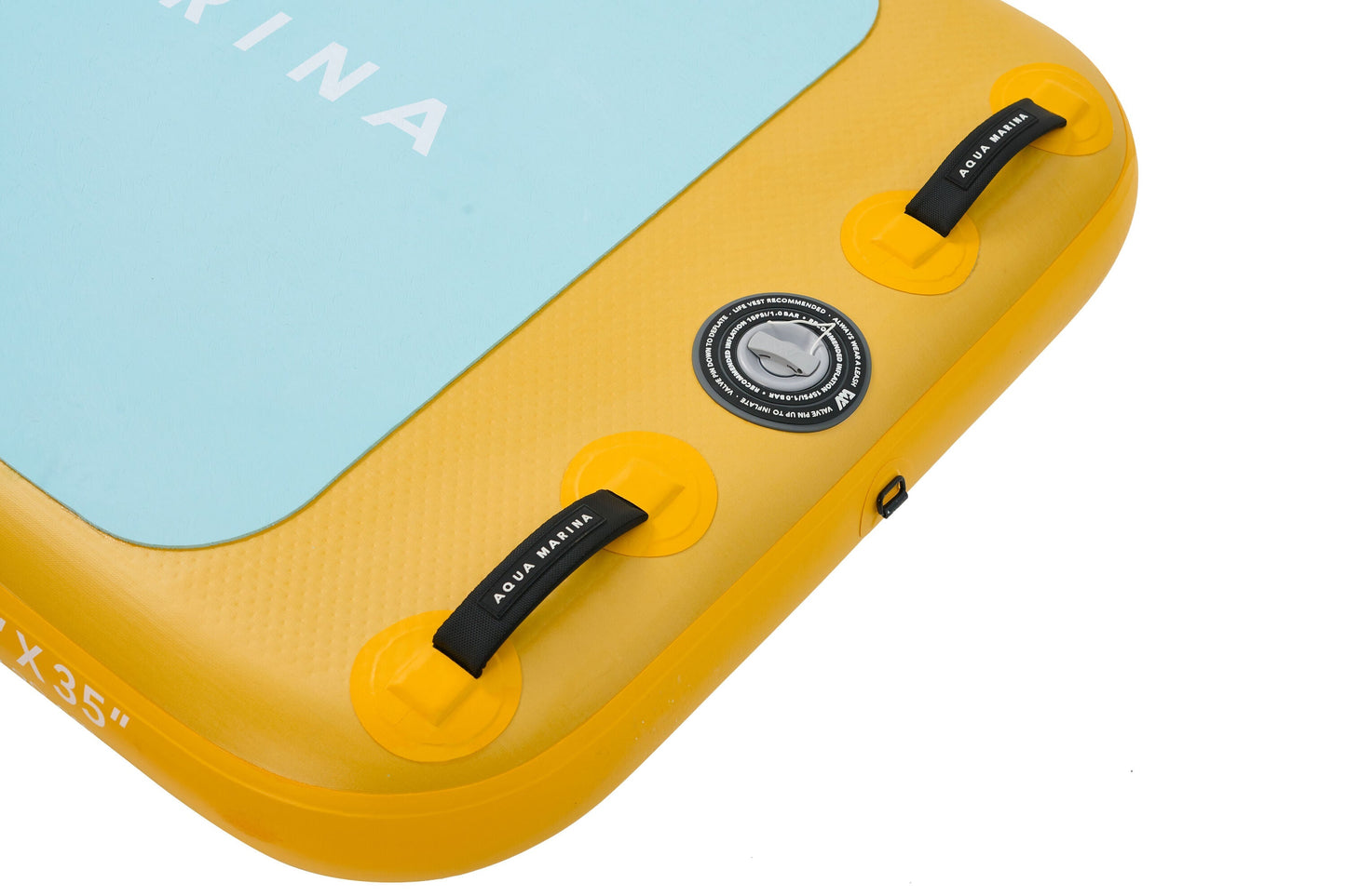 Aqua Marina Peace 8'2" – Inflatable Fitness Mat, 2.5m/15cm, with Carry Strap Aqua Marina