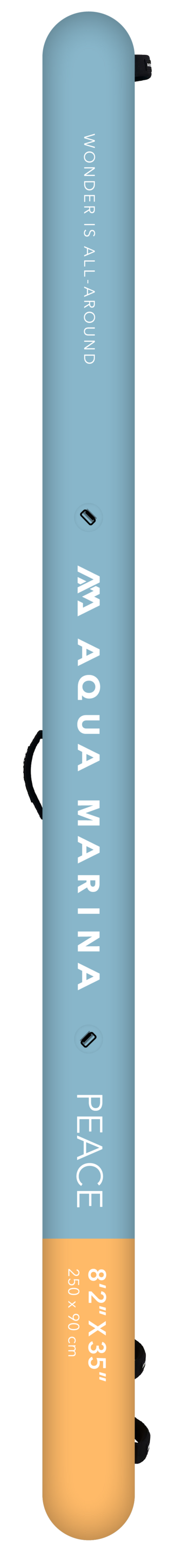 Aqua Marina Peace 8'2" – Inflatable Fitness Mat, 2.5m/15cm, with Carry Strap Aqua Marina