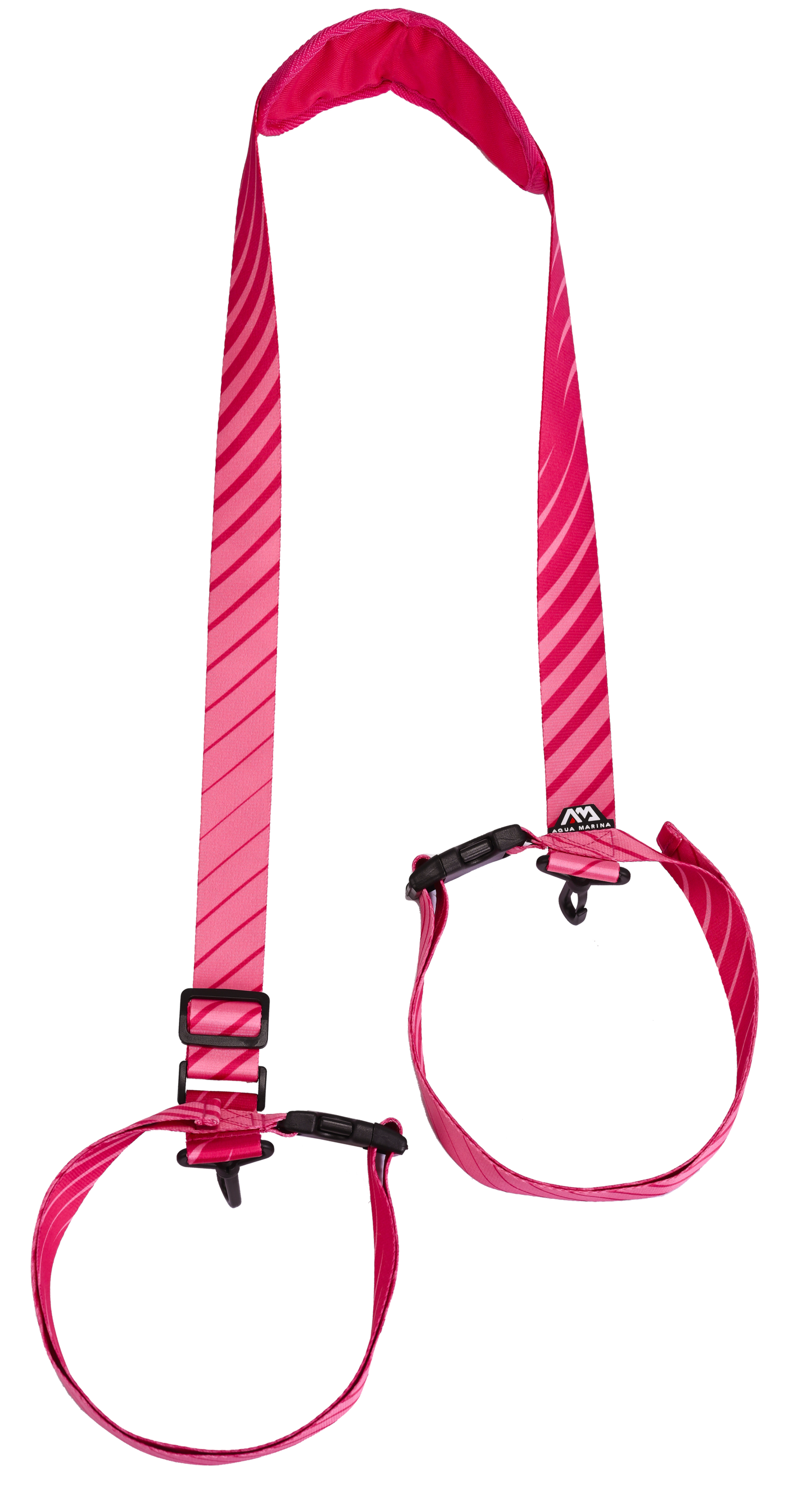 Coral (Raspberry) - Advanced All-around iSUP, 3.1m/12cm, with carbon/fiberglass hybrid PASTEL paddle, coil leash and carry strap Aqua Marina
