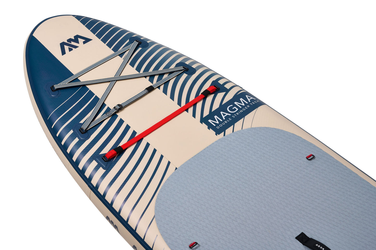 Aqua Marina Magma (Earth Wave) – Advanced All-Around iSUP, 3.4m/15cm, with Carbon/Fiberglass Hybrid PASTEL Paddle and Coil Leash Aqua Marina