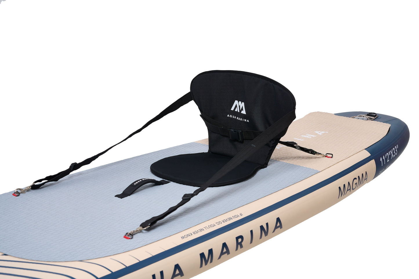 Aqua Marina Magma (Earth Wave) – Advanced All-Around iSUP, 3.4m/15cm, with Carbon/Fiberglass Hybrid PASTEL Paddle and Coil Leash Aqua Marina