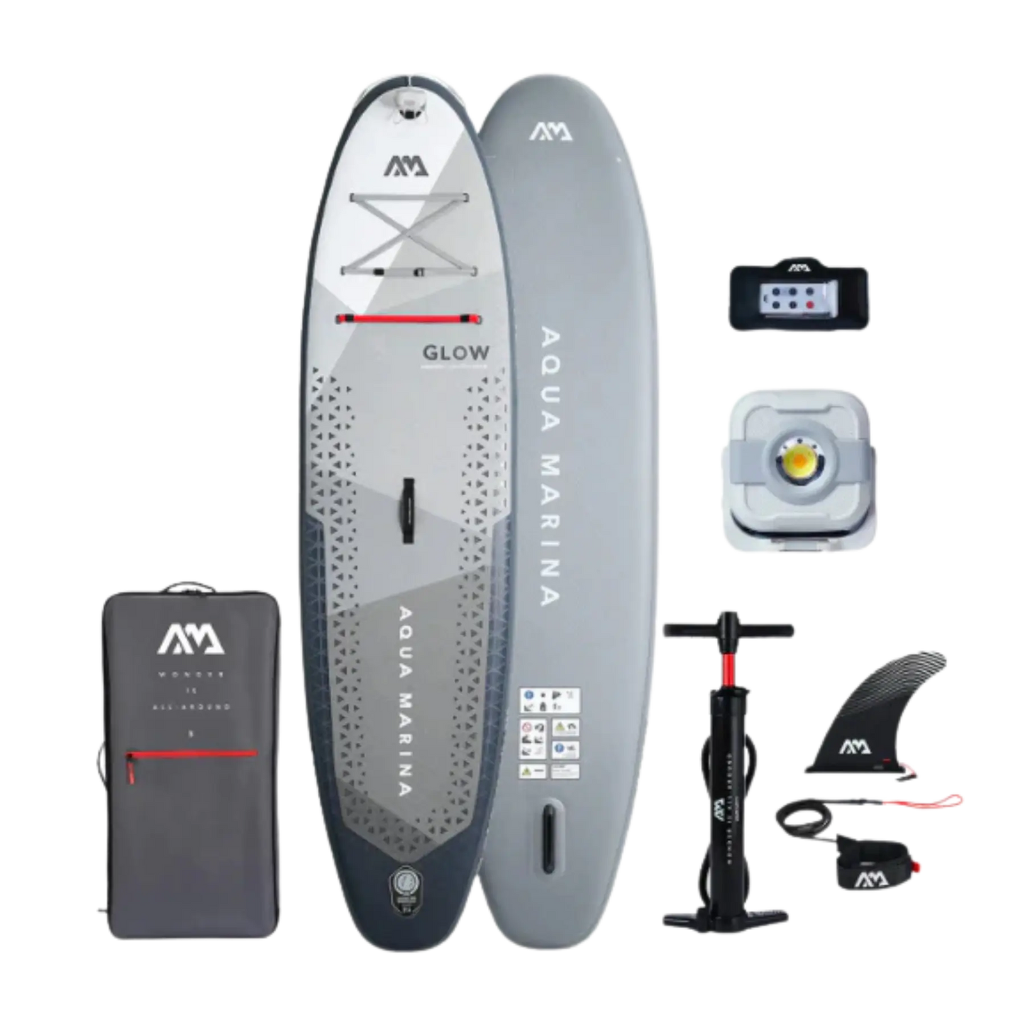 Aqua Marina Glow Inflatable Paddle Board iSUP Aqua Marina
