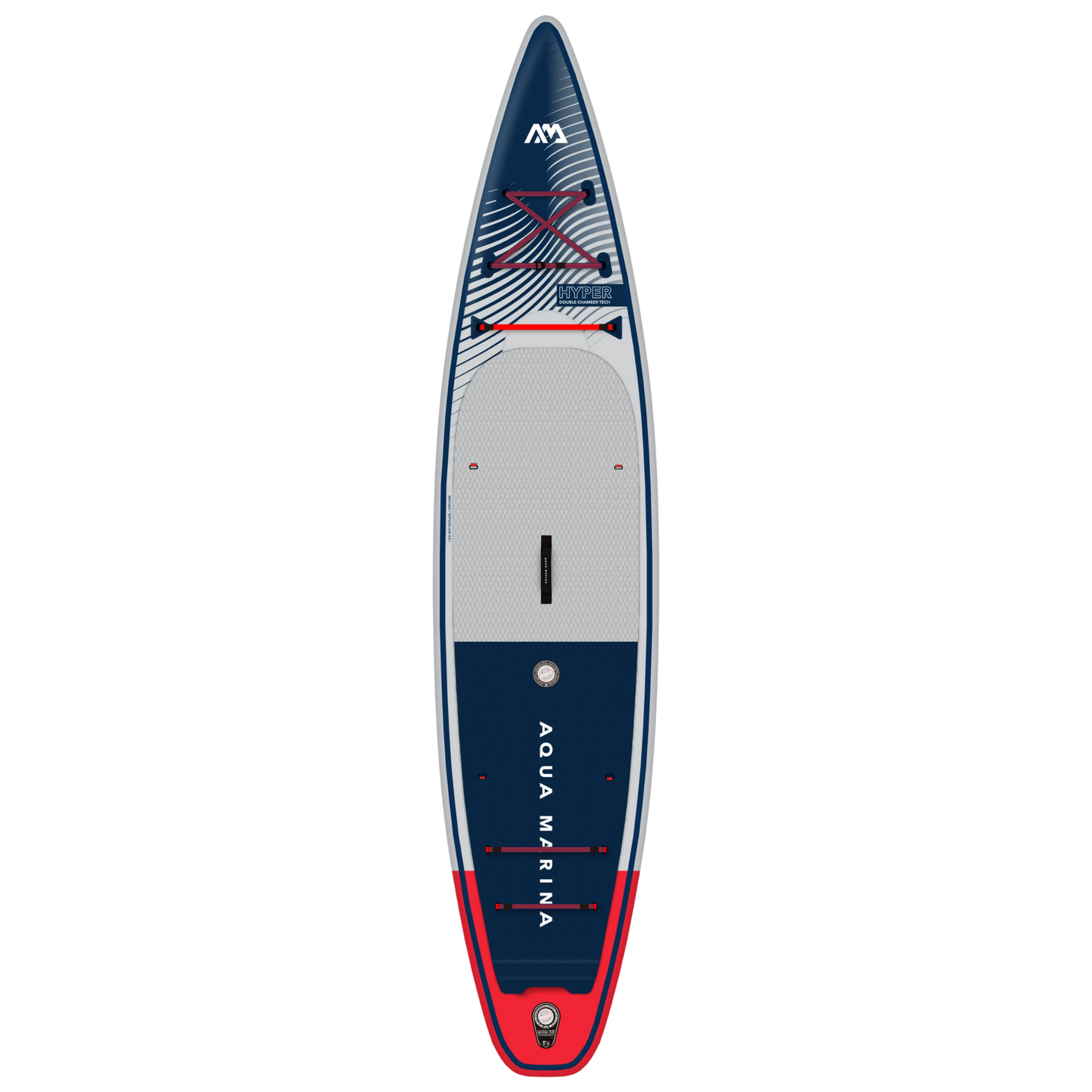 Aqua Marina Hyper 11'6" (Navy) – Touring iSUP, 3.5m/15cm, with Coil Leash Aqua Marina