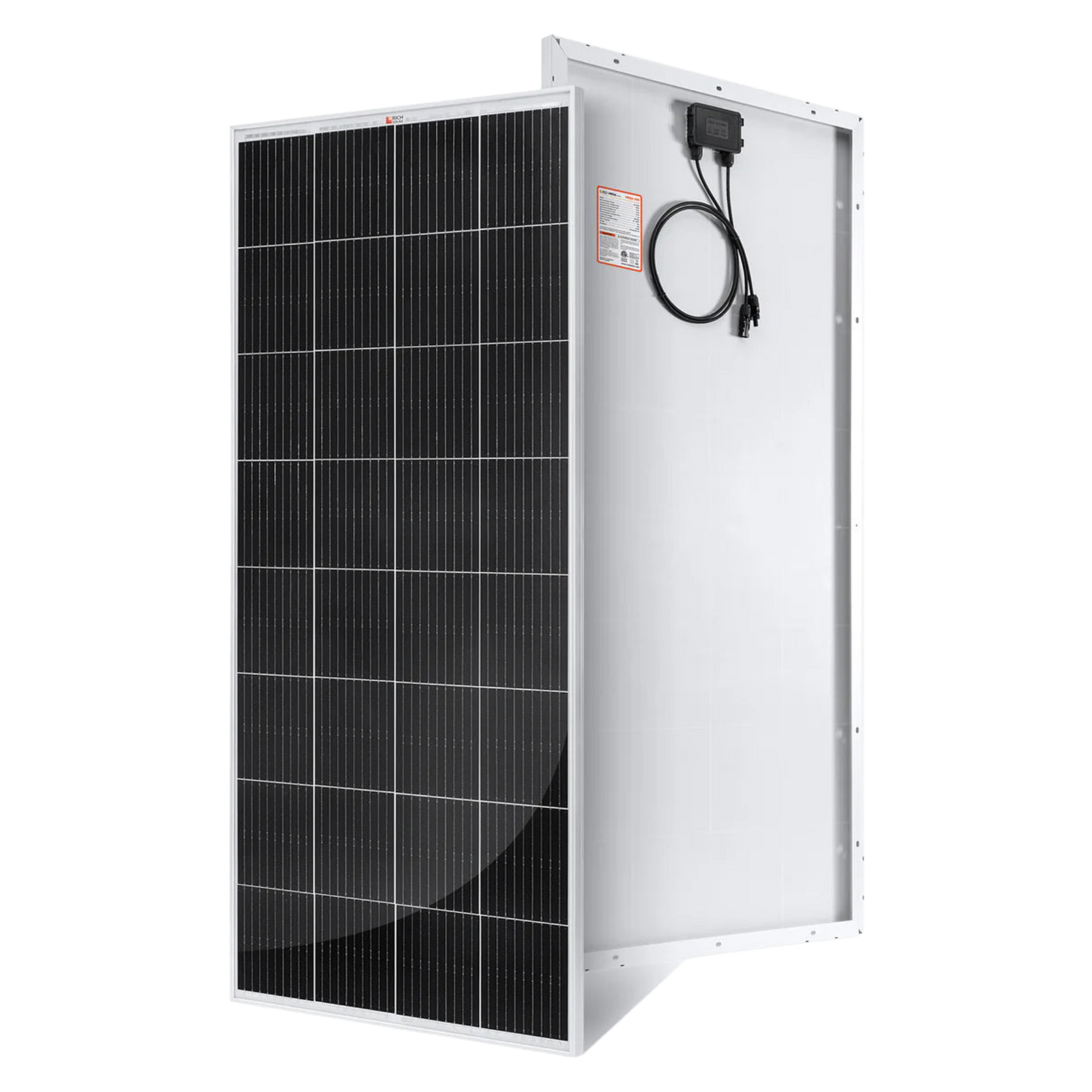 MEGA 200 | 200 Watt Solar Panel | Premier 12V Off-Grid Solar Panel for RVs Cabins, Boats | 25-Year Output Warranty | UL Certified Rich Solar
