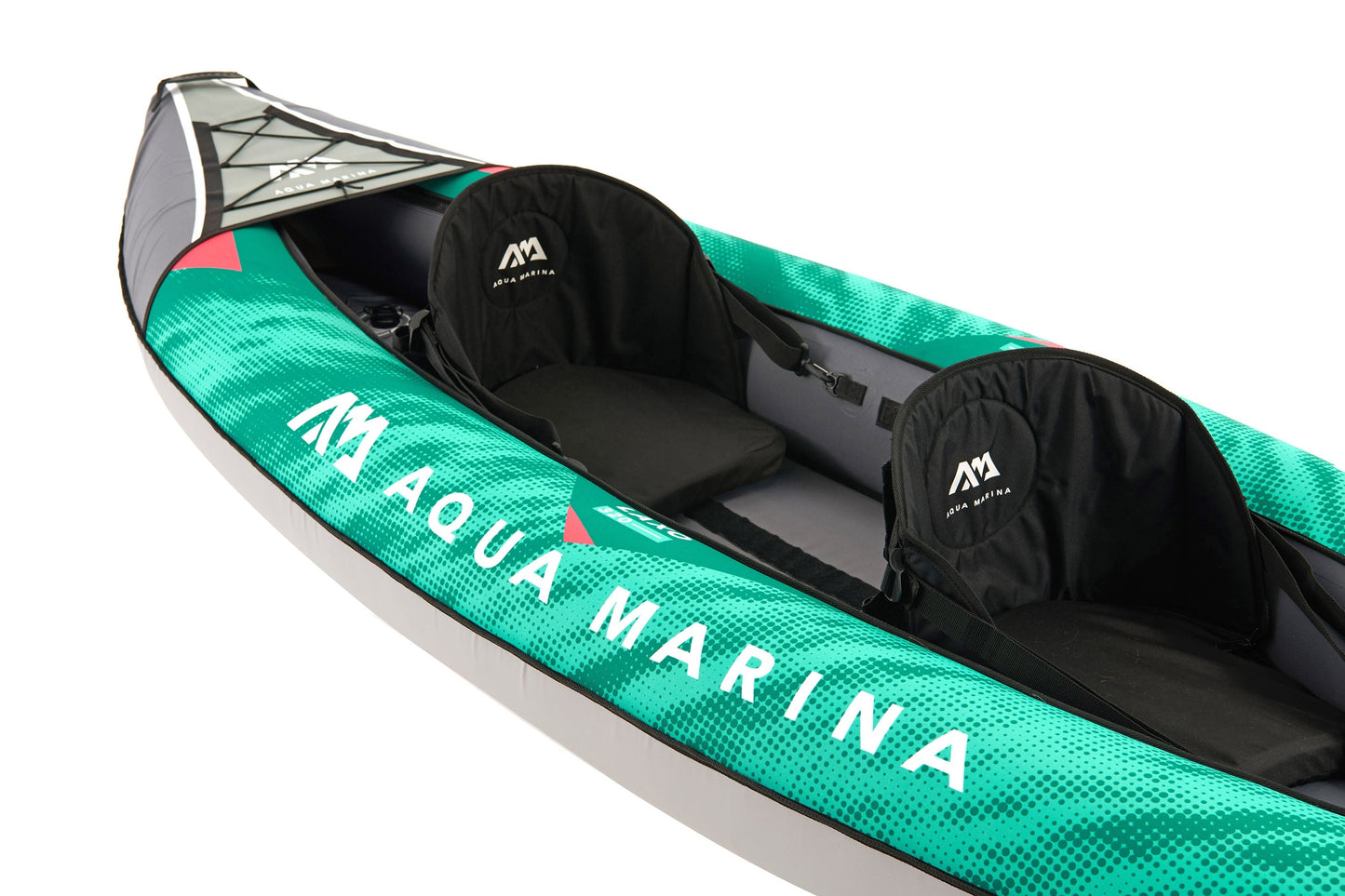 Aqua Marina Laxo-320: Inflatable 2-Person Recreational Kayak for Lakes & Gentle Rivers Aqua Marina