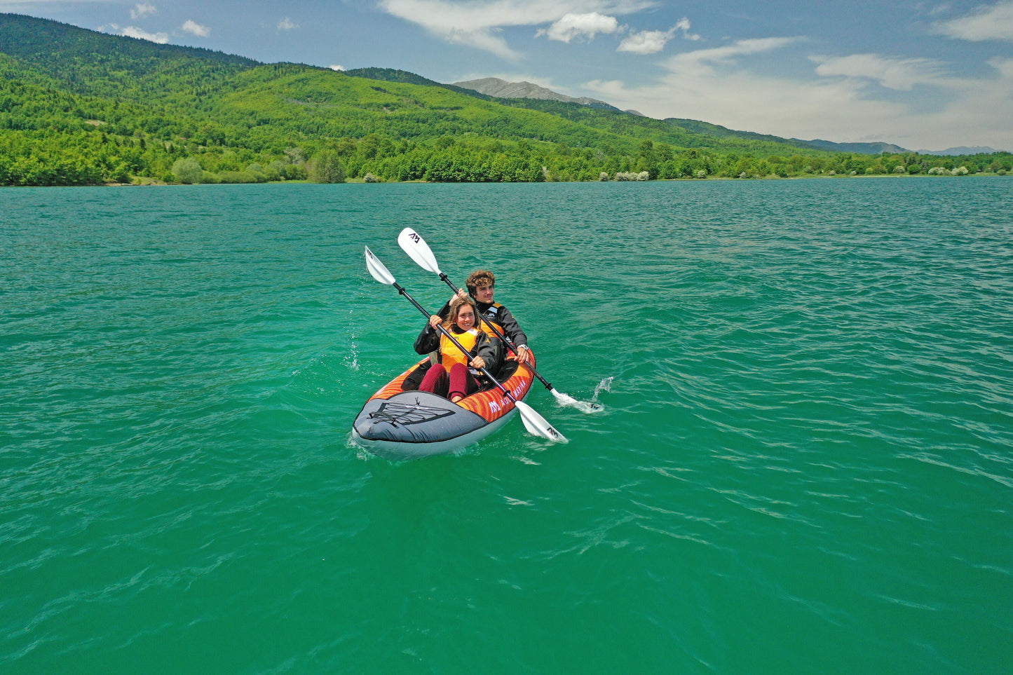 Aqua Marina Memba-390: High-Performance 2-Person Touring Kayak for Long-Distance Adventures Aqua Marina