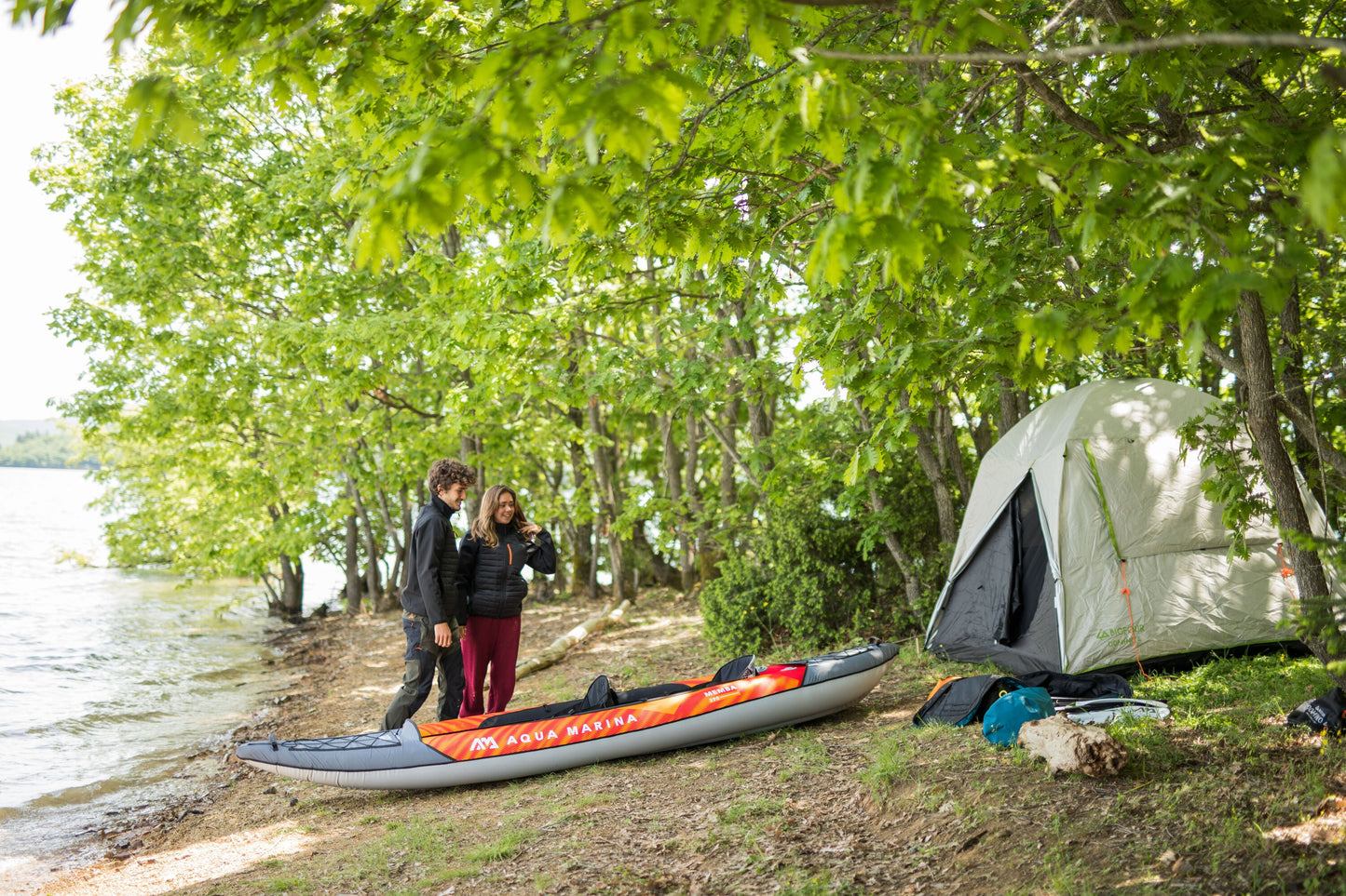 Aqua Marina Memba-390: High-Performance 2-Person Touring Kayak for Long-Distance Adventures Aqua Marina