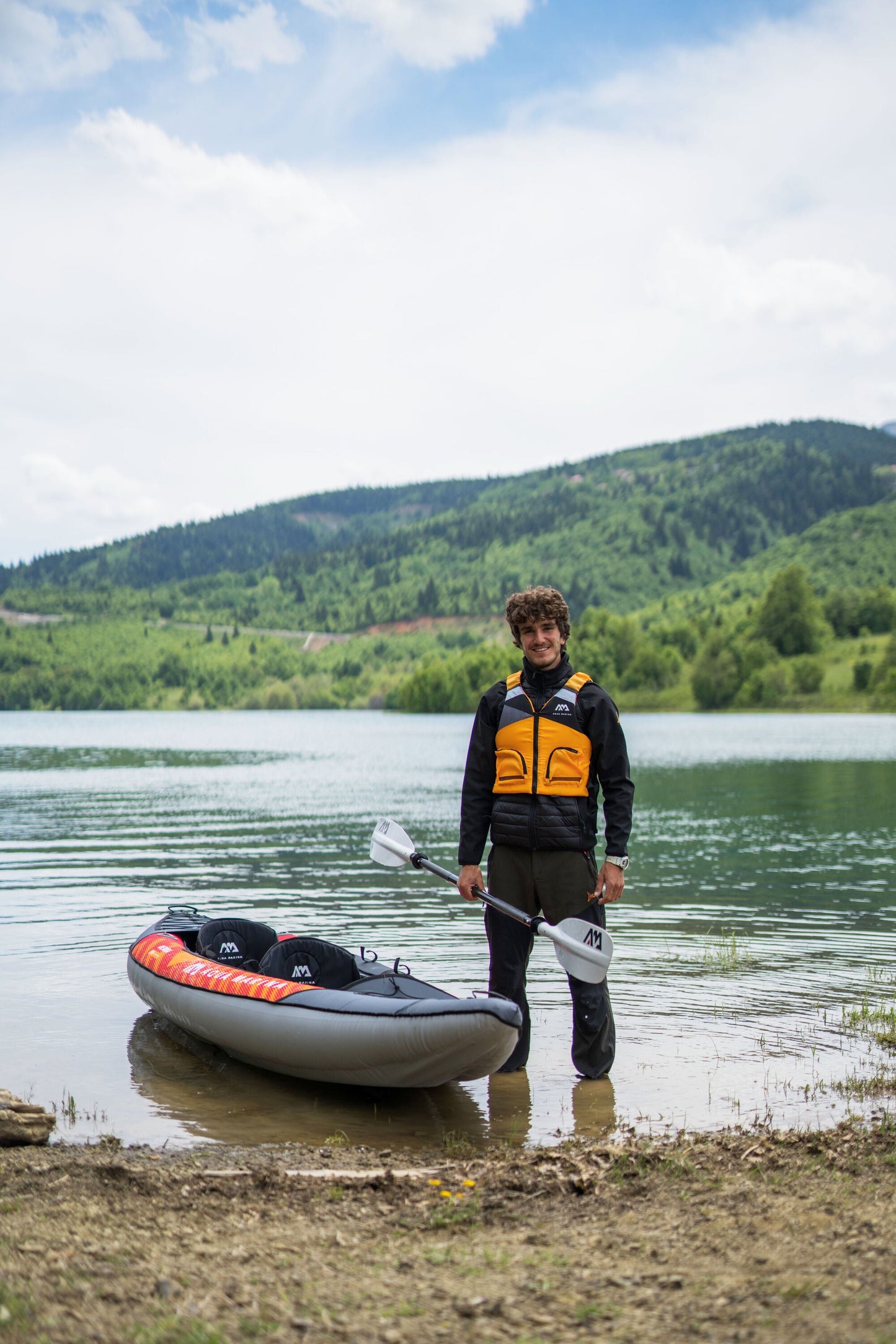 Aqua Marina Memba-390: High-Performance 2-Person Touring Kayak for Long-Distance Adventures Aqua Marina