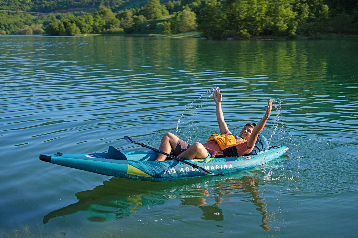 Aqua Marina Steam-312: Versatile Touring & Whitewater Kayak for the Bold Solo Paddler Aqua Marina