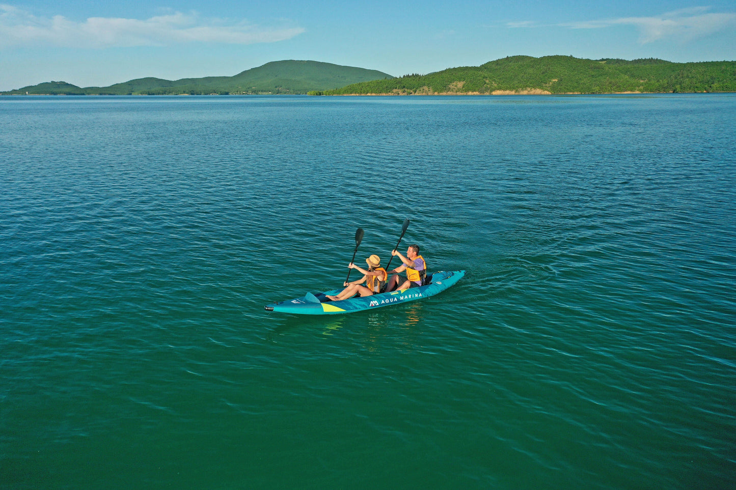 Aqua Marina Steam-412: Versatile Touring & Whitewater Kayak for Tandem Adventures Aqua Marina