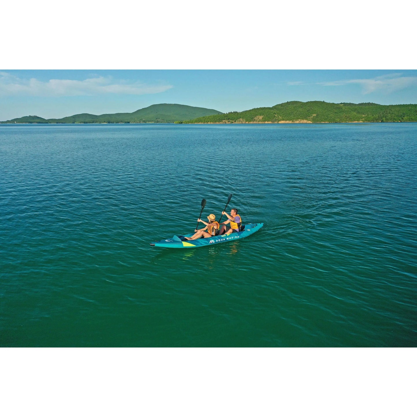 Aqua Marina Steam-412: Versatile Touring & Whitewater Kayak for Tandem Adventures Aqua Marina