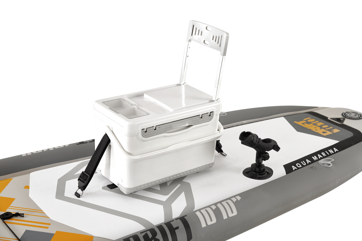 Drift - Fishing iSUP, 3.3m/15cm, with aluminum SPORTS III paddle and safety leash (Fishing Cooler excluded) Aqua Marina