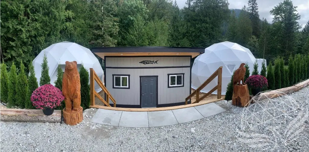 8M Deluxe Glamping Package - MF Phoenyx Domes