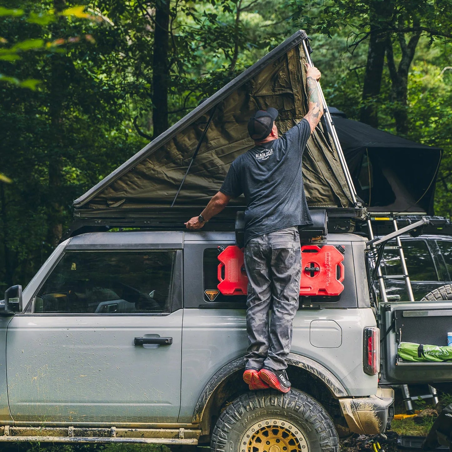 Standard Lightweight Rooftop Tent Inspired Overland
