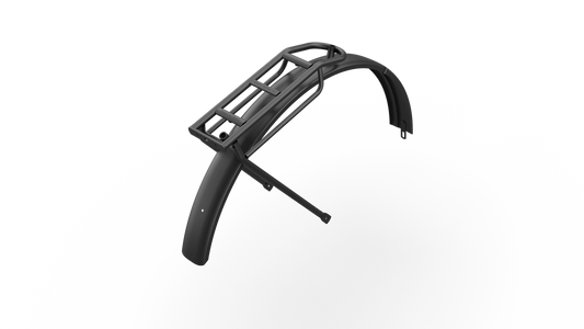 n+ | Mercedes AMG F1® Bikes Rear Fender with Pannier Track/Rallye/City Edition eBikes n+ | Mercedes AMG F1® Bikes