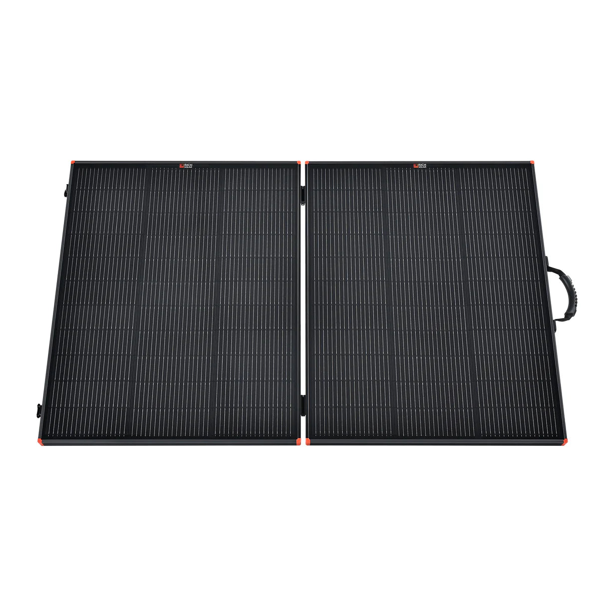 MEGA 200 Portable Briefcase Solar Panel | 200 Watt Portable Solar Panel | Powerful 12V Portable Solar Panel for Generators, Power Stations, Campers | High Efficiency Rich Solar