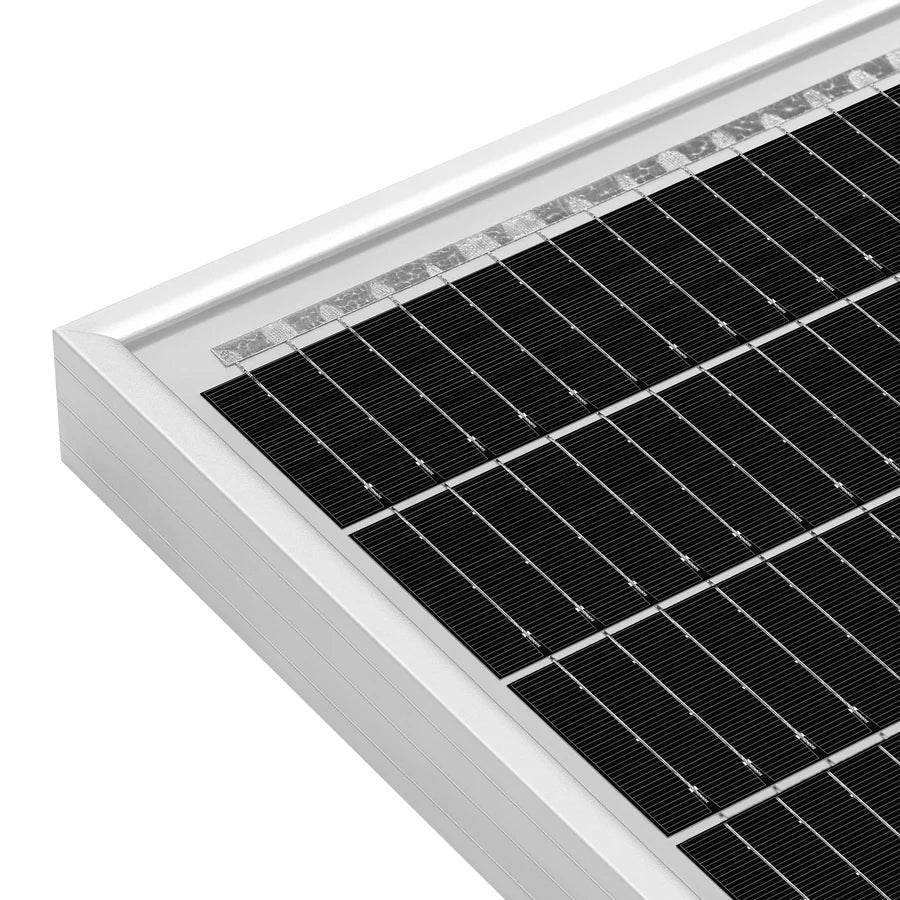 MEGA 50 | 50 Watt Solar Panel | Compact 12V Off-Grid Solar Panel for Boats, Vans, Trailers | 25-Year Output Warranty | UL Certified Rich Solar