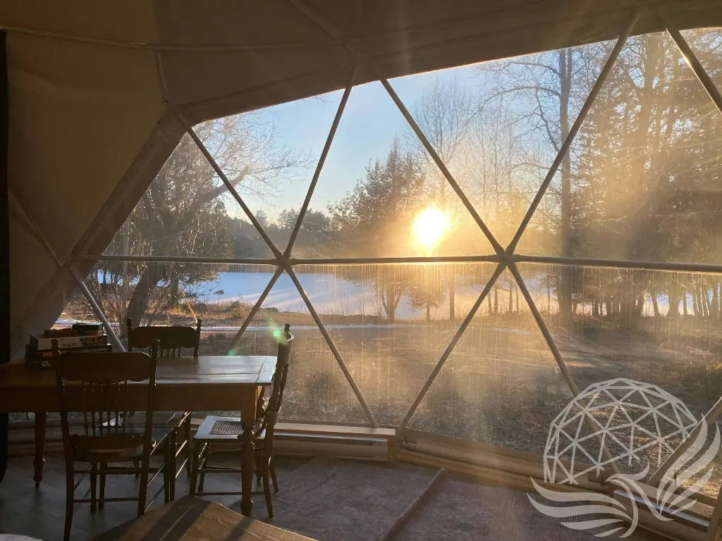 8M Deluxe Glamping Package - MF Phoenyx Domes