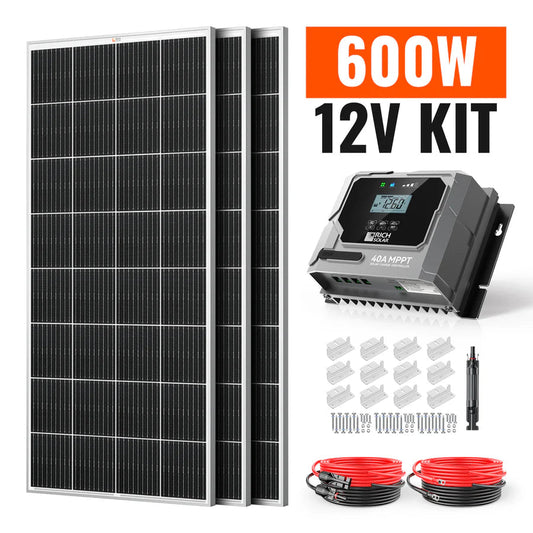 600 Watt Solar Kit Rich Solar